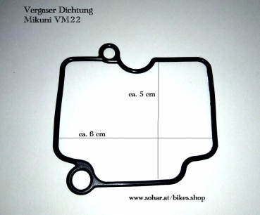 Vergaserdichtung Mikuni 26 MM  VM22